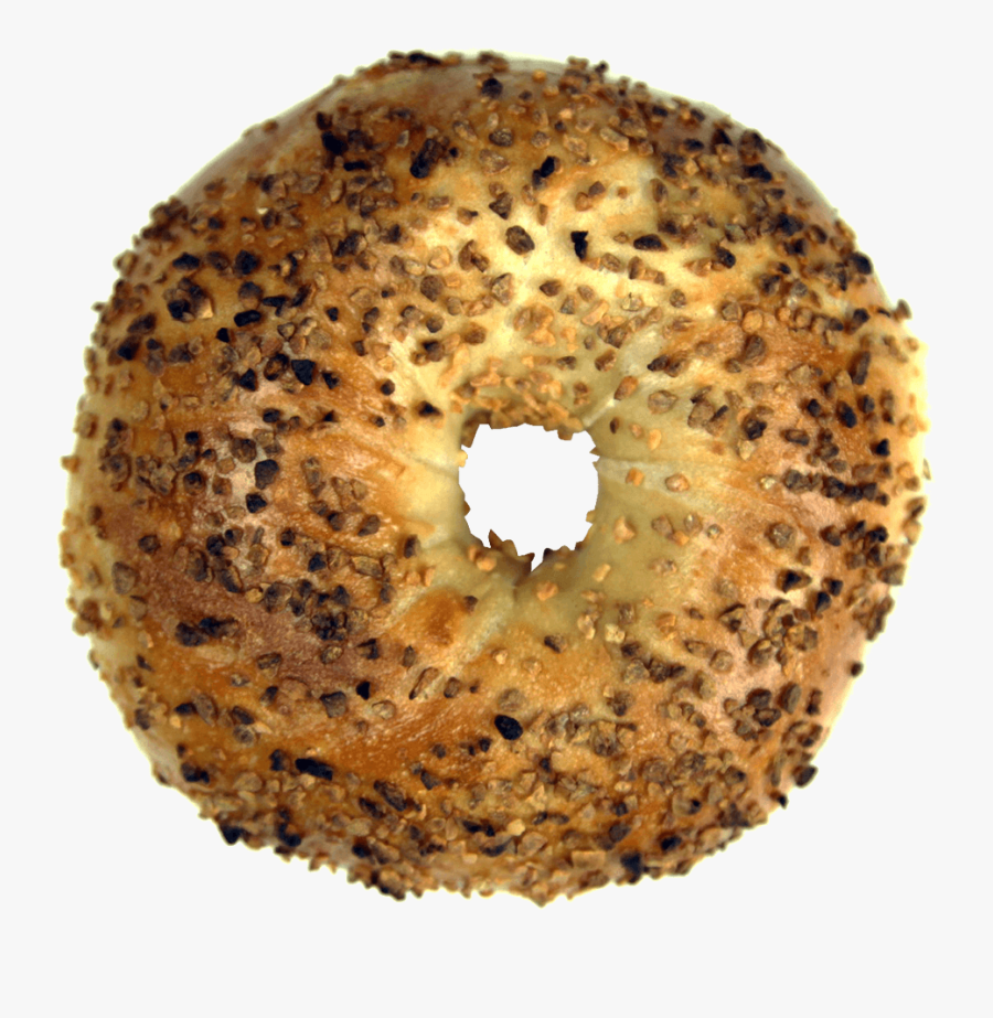 Garlic And Onion Bagel, Transparent Clipart