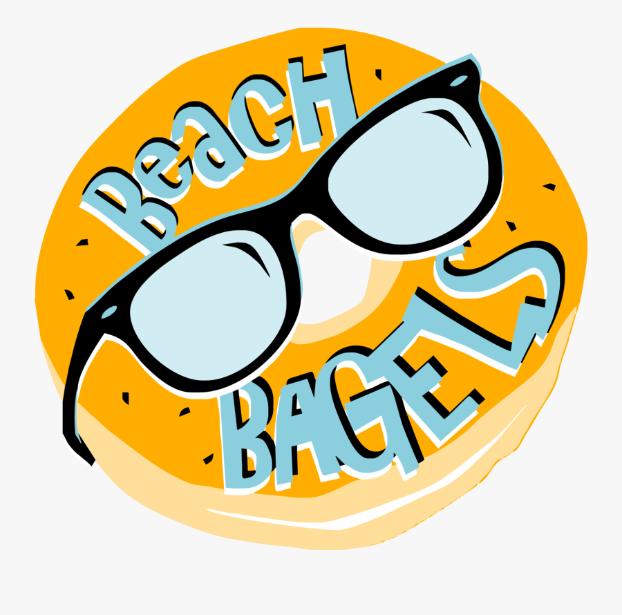 Bagel Clipart Yellow - Beach Bagels, Transparent Clipart