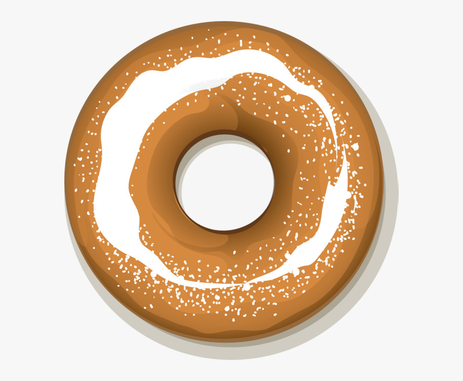 Donut Cartoon Clipart Bagel Image And Transparent Png - Cartoon Bagel Png, Transparent Clipart