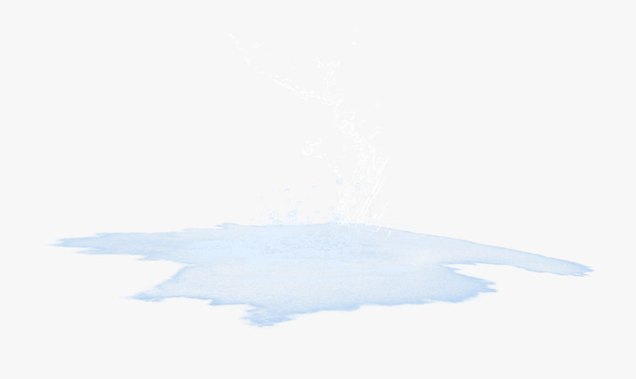 Puddle Of Water Png Toon Vector - Snow, Transparent Clipart