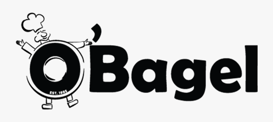Clip Art Bagel Logo - O Bagel Hoboken, Transparent Clipart