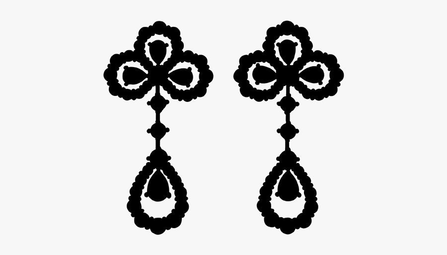 Diamond Jewellery Pear-shaped Drop Pearl Earrings Earring - Pearl Earrings Clipart Black And White, Transparent Clipart