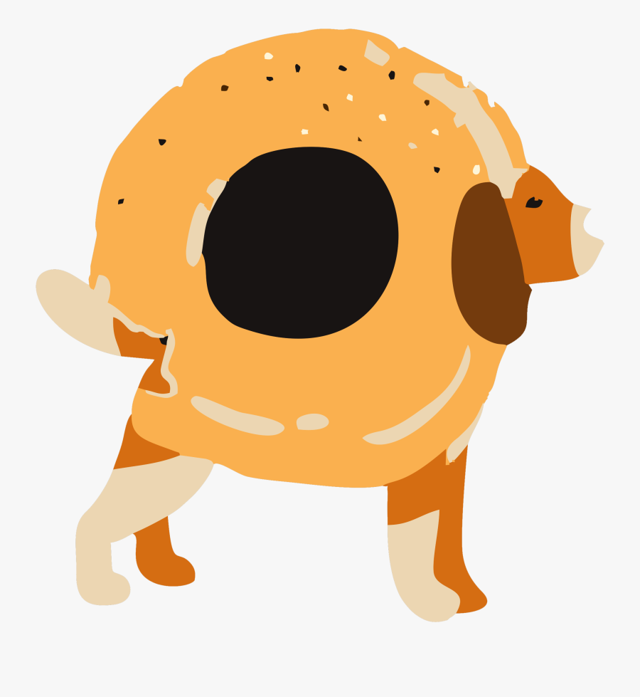 Beagle Shirt Bagel Funny Cute Love Dog Puppy Doge Pup, Transparent Clipart