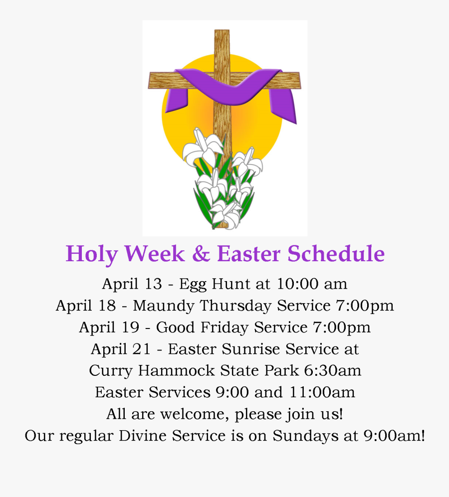 - Easter Services Clip Art - Easter Service Clip Art, Transparent Clipart