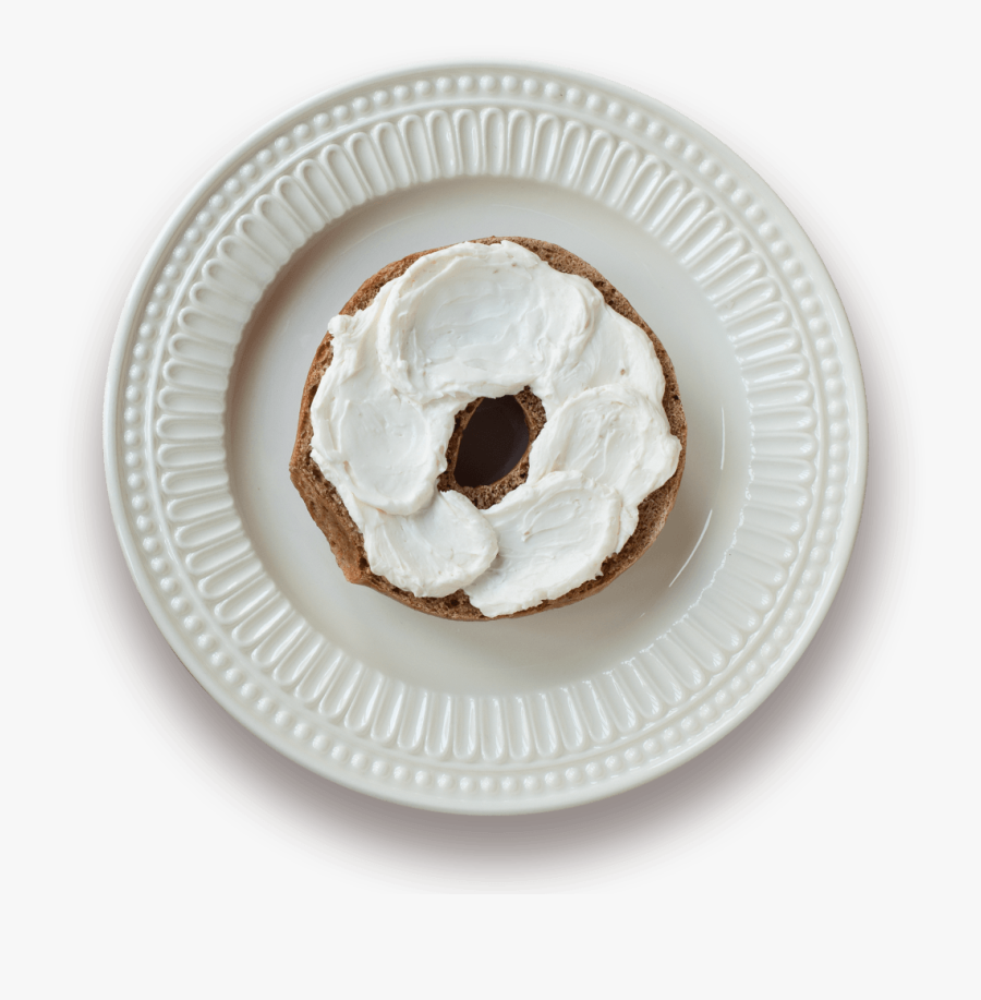 Bagel Bowl Seeds - Transparent Cream Cheese Bagel, Transparent Clipart