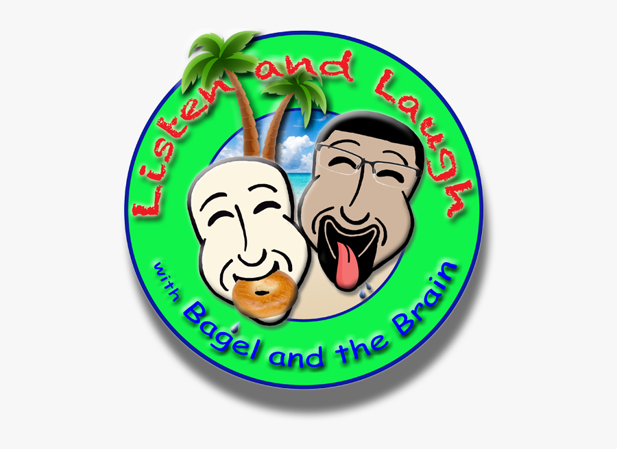 Listen And Laugh With Bagel And The Brain, Transparent Clipart
