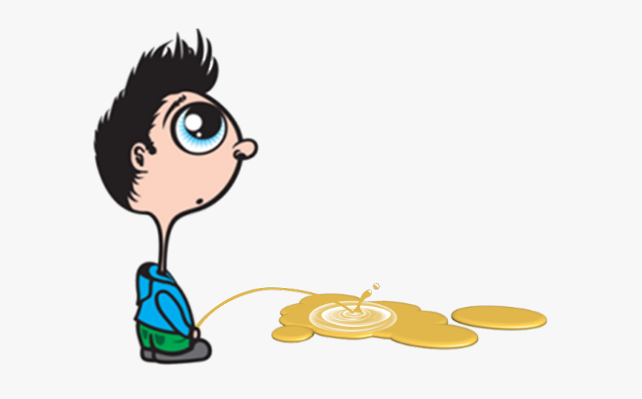 Puddle Clipart Sodden - Wee In The Toilet, Transparent Clipart