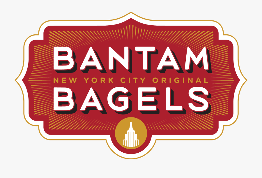 Pizza Clipart Bagels - Bantam Bagels Logo Png, Transparent Clipart