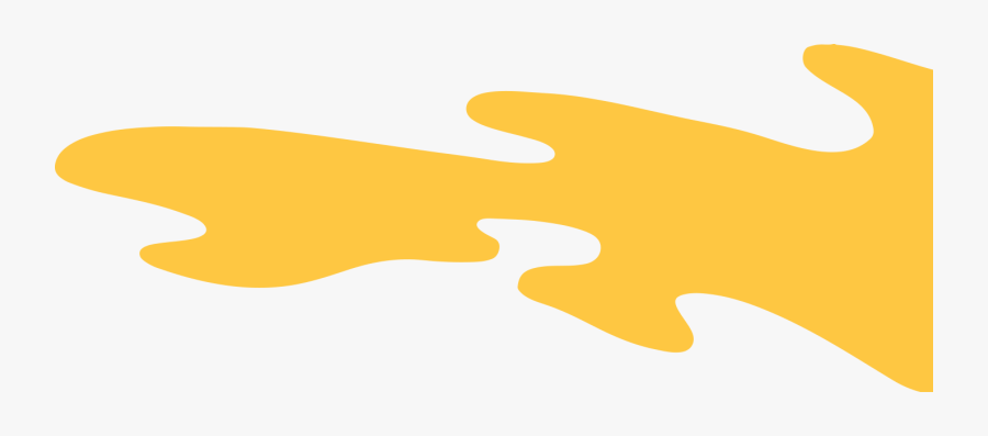 Orange Puddle-, Transparent Clipart