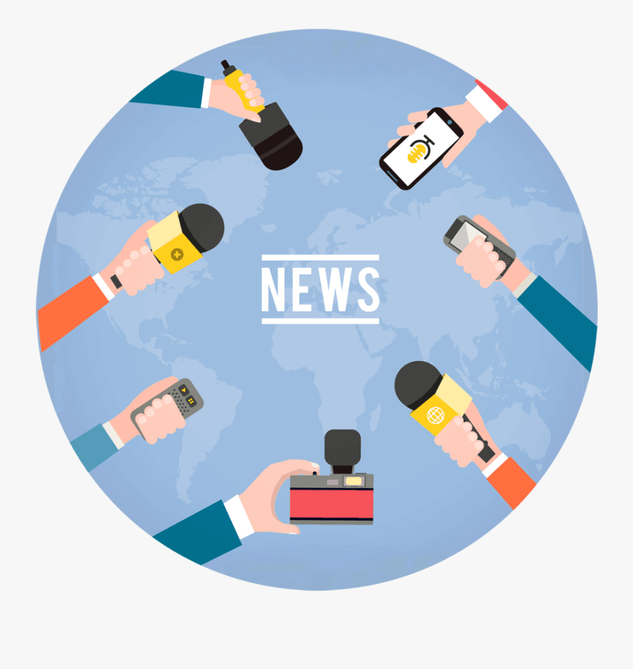 Press Release Illustration, Transparent Clipart