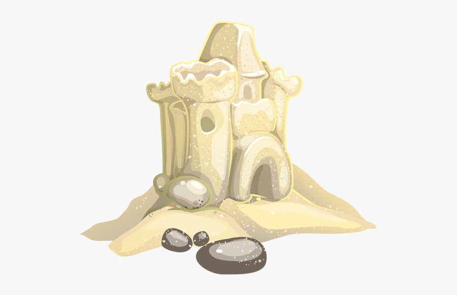 Gold Clipart Castle - Sand Castle Png, Transparent Clipart