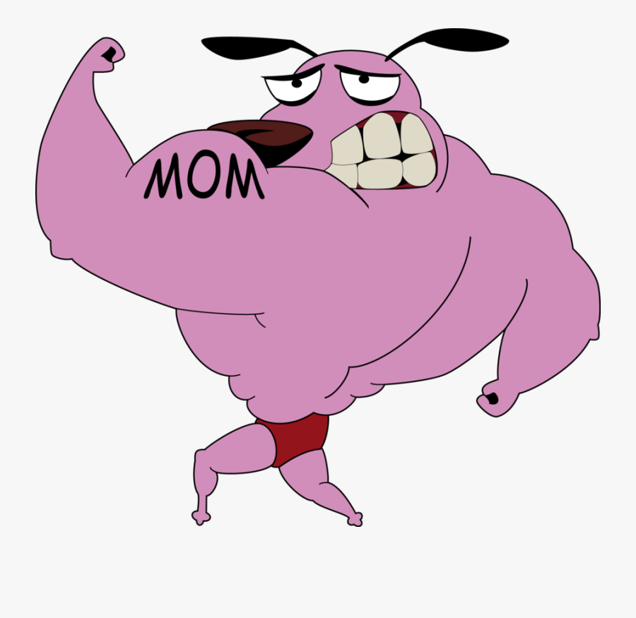 Transparent Puddle Clipart - Courage Dog Muscle, Transparent Clipart