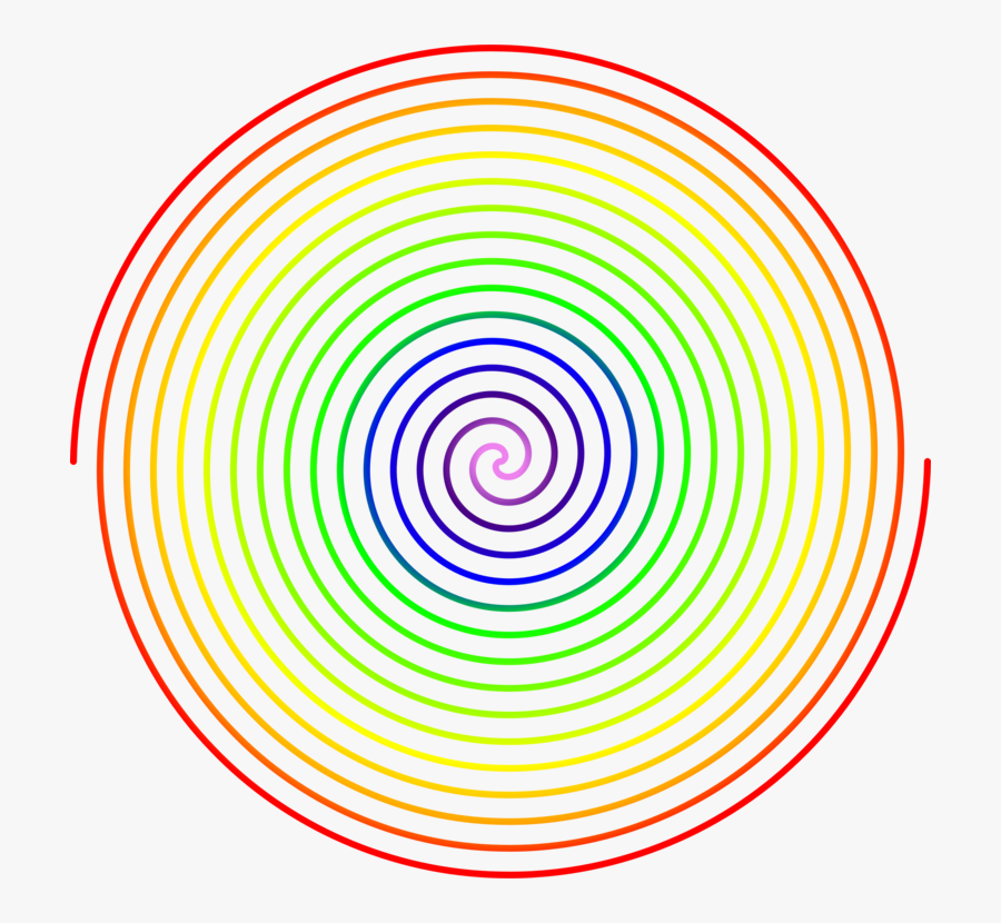 Symmetry,area,spiral - Circle, Transparent Clipart