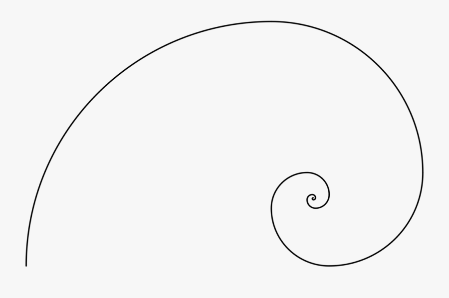 Fibonacci Spiral - Circle, Transparent Clipart