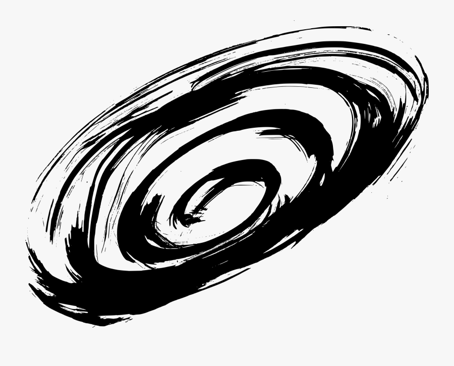 Transparent Smoke Clipart Black And White - Spiral Png, Transparent Clipart