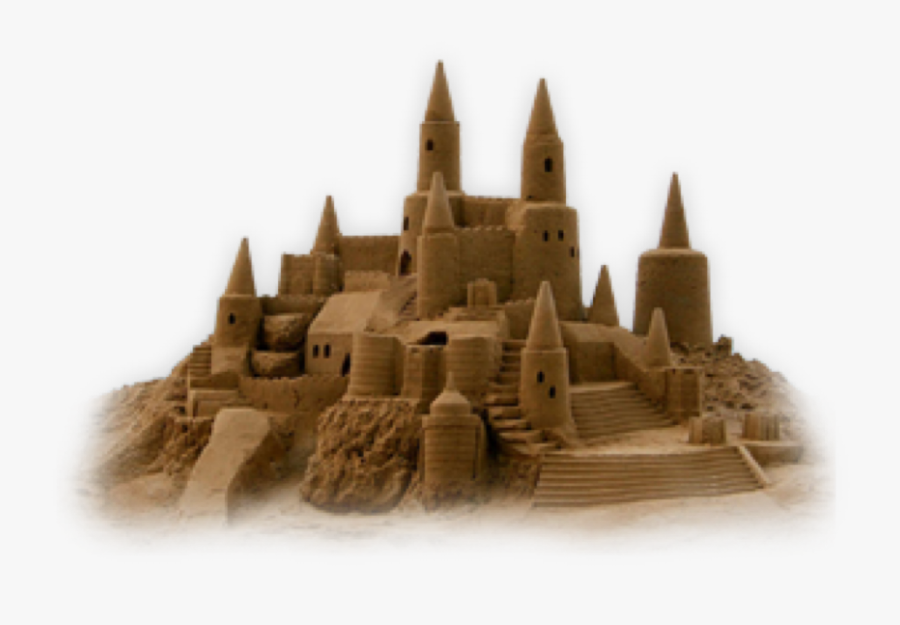 #sandcastle #freetoedit - Sand Castle, Transparent Clipart