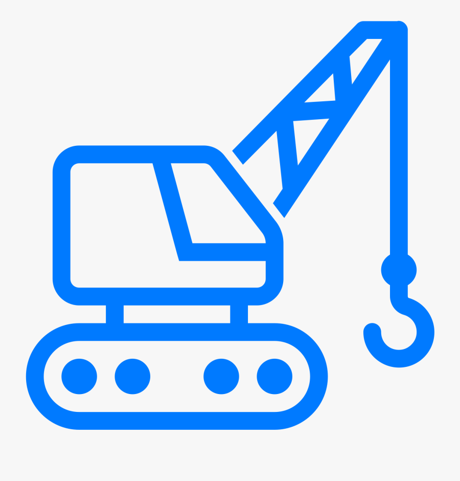 Crane Clipart Pixel - Baucon Machinery Trading, Transparent Clipart
