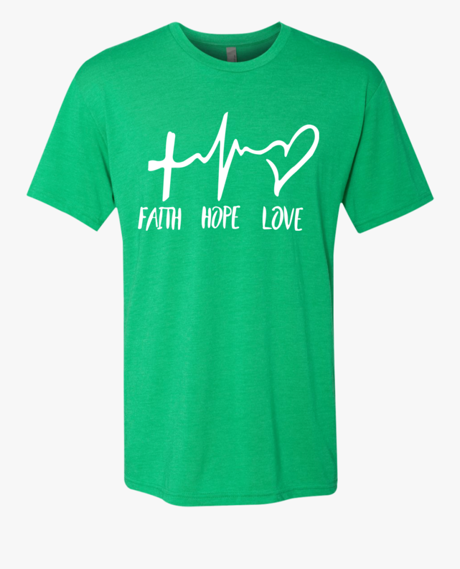 Load Image Into Gallery Viewer, Faith Hope Love T-shirt - Office Quote ...