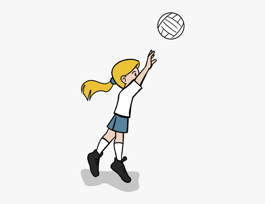 Volleyball - Y5/6 - Cartoon, Transparent Clipart