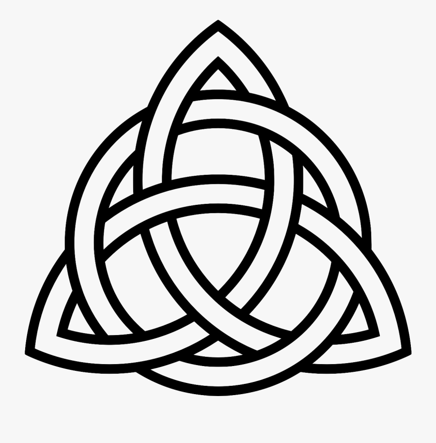 Celtic Knot Hope Symbol Triquetra Sign - Trinity Knot Celtic, Transparent Clipart