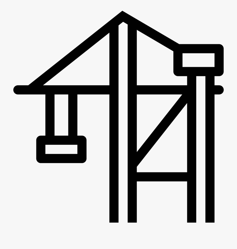 Crane Clipart Pixel - Crane, Transparent Clipart