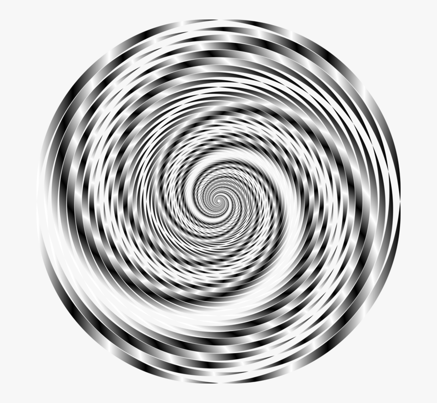 Monochrome Photography,body Jewelry,spiral - Vortex Transparent, Transparent Clipart