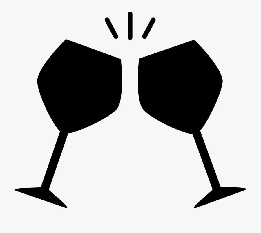 Clip Art Cheers Png - Wine Glass And Grapes Clipart, Transparent Clipart