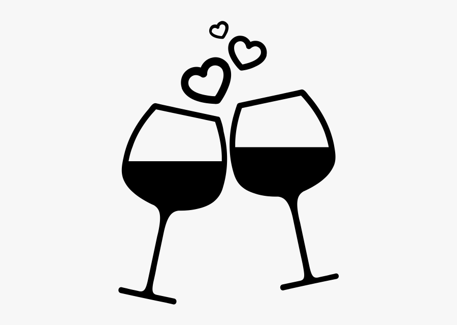 Computer Icons Share Icon Clip Art - Wine Glass Cheers Clip Art, Transparent Clipart