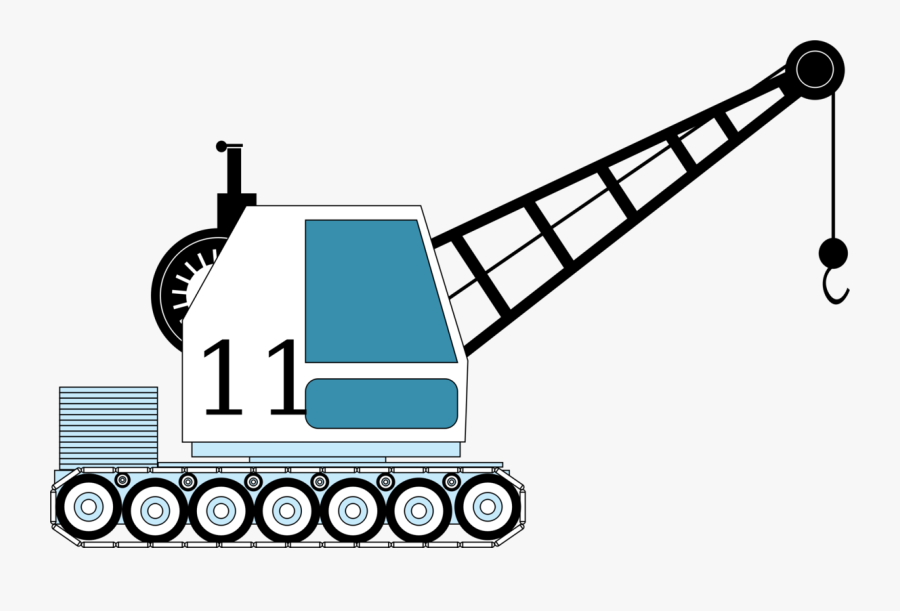 Small Crane - Imagens Desenho Guindaste Png, Transparent Clipart