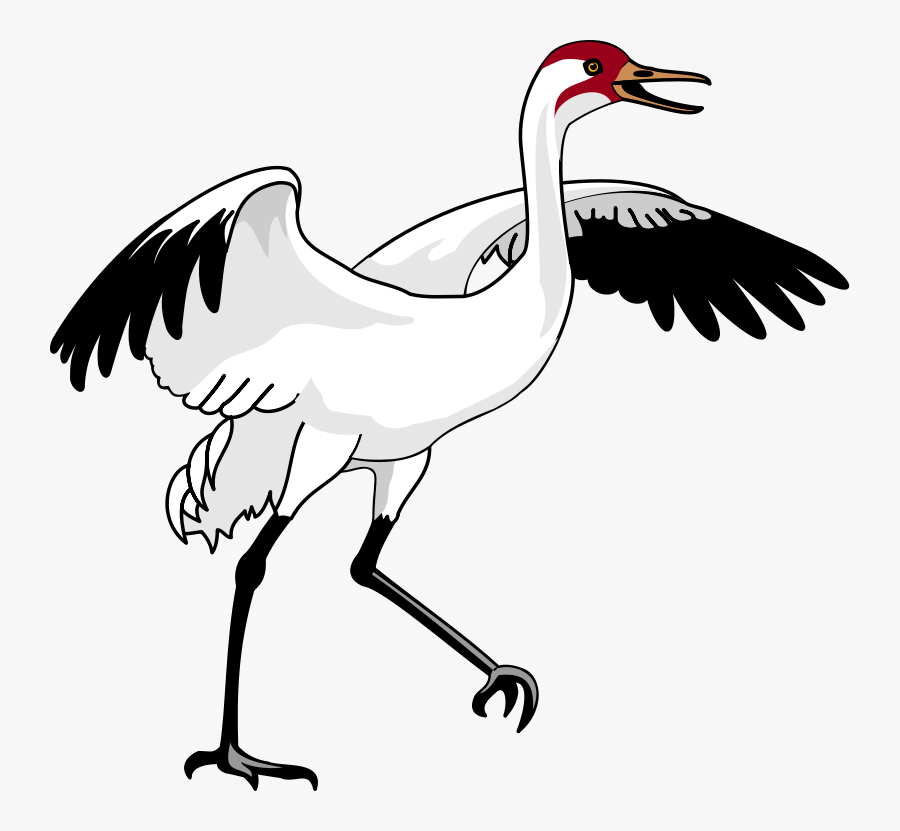 Transparent Sunset - Whooping Crane Clip Art, Transparent Clipart