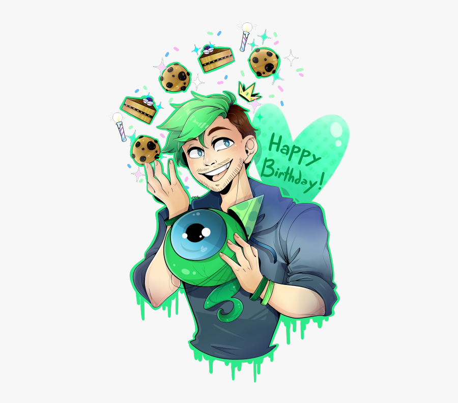 Happy Birthday @therealjacksepticeye Hope Your Day - Jacksepticeye Fan Art Happy Birthday, Transparent Clipart