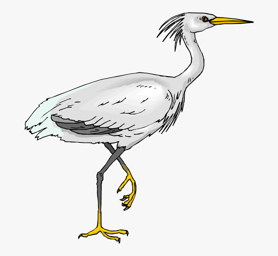 Collection Of Bird - Clipart Heron, Transparent Clipart