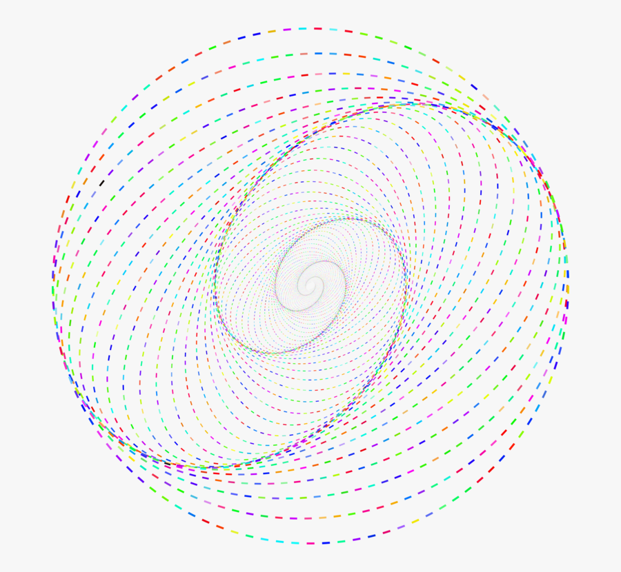 Symmetry,area,spiral - Circle, Transparent Clipart