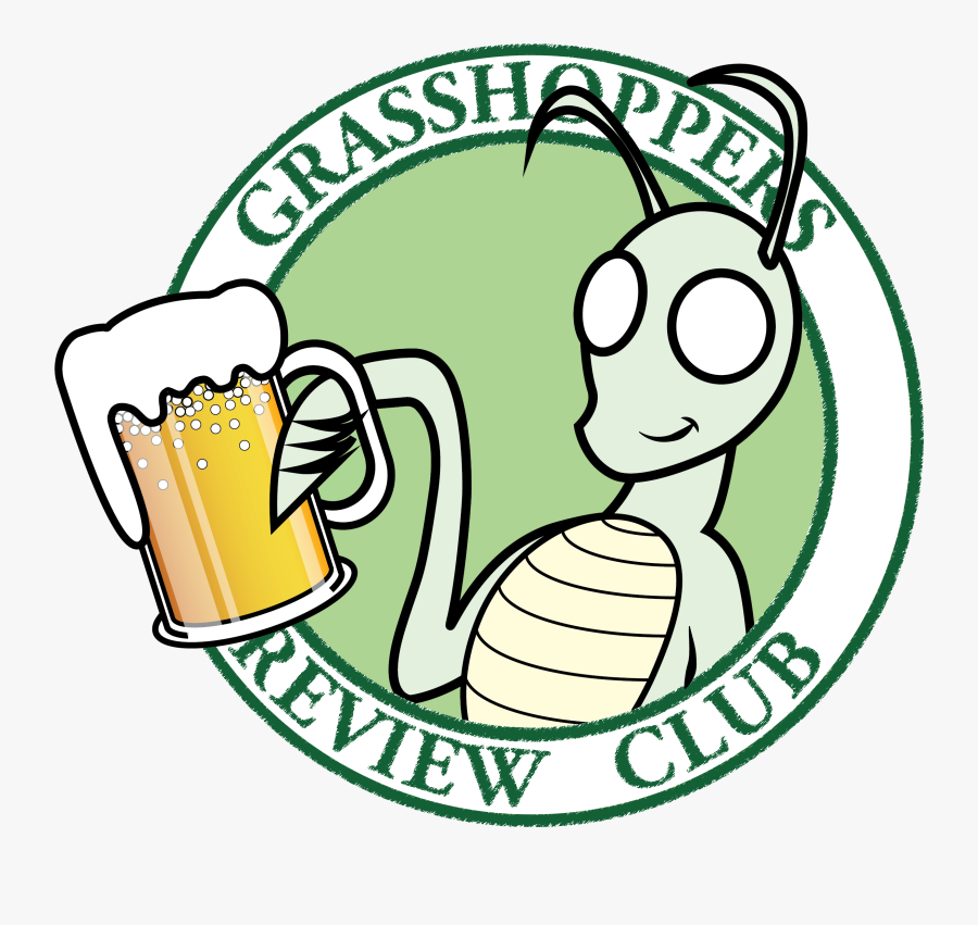 Grasshopper Cartoon With Beer Clipart , Png Download - Drinking Grasshopper Cartoon, Transparent Clipart