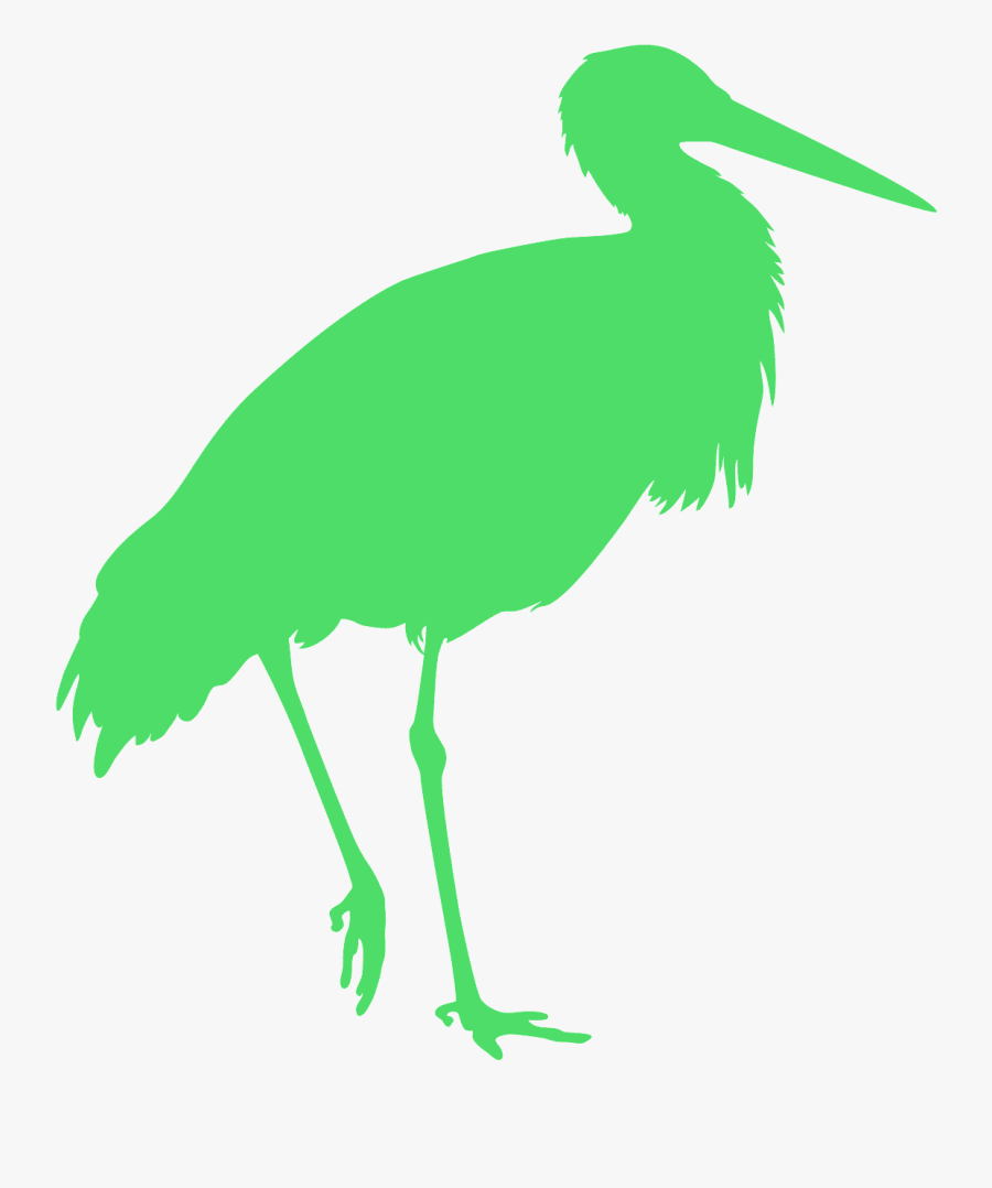 Птицы Зелёные Силуэты, Transparent Clipart