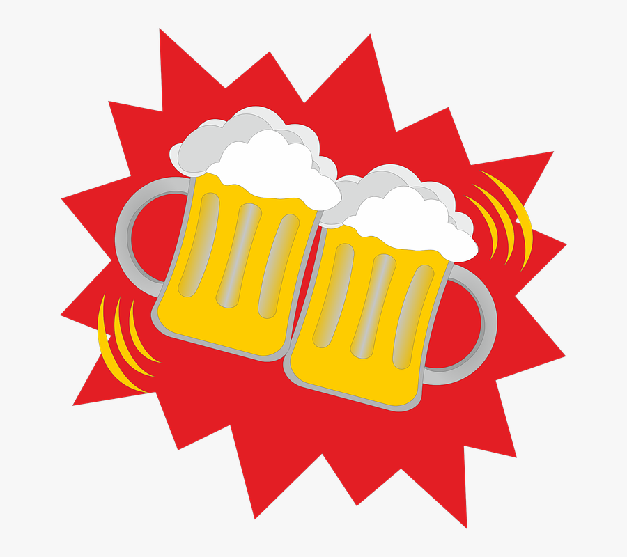 Beer, Beer Glasses, Abut, Prost, Cheers, Celebrate - Copo De Cerveja Png, Transparent Clipart