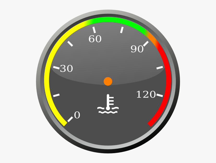 Clip Art Temperature Gage, Transparent Clipart