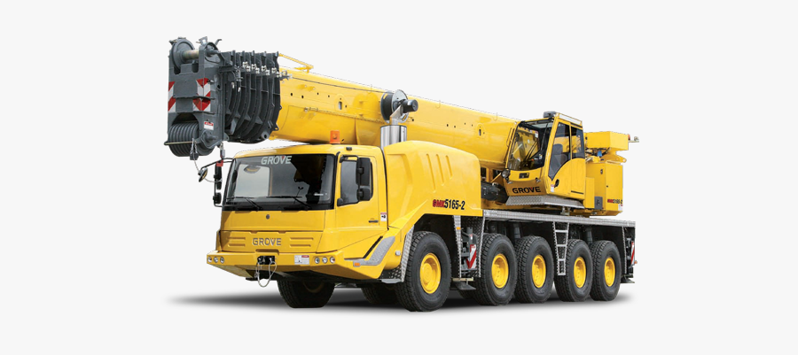 Crane Png - All Terrain Hydraulic Crane, Transparent Clipart