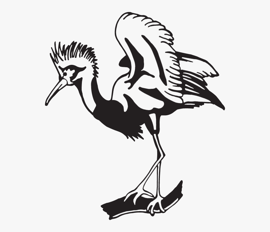 Transparent Heron Png - Crane, Transparent Clipart