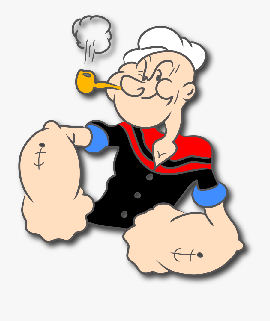Liver Clipart Animated - Popeye The Sailor Man, Transparent Clipart
