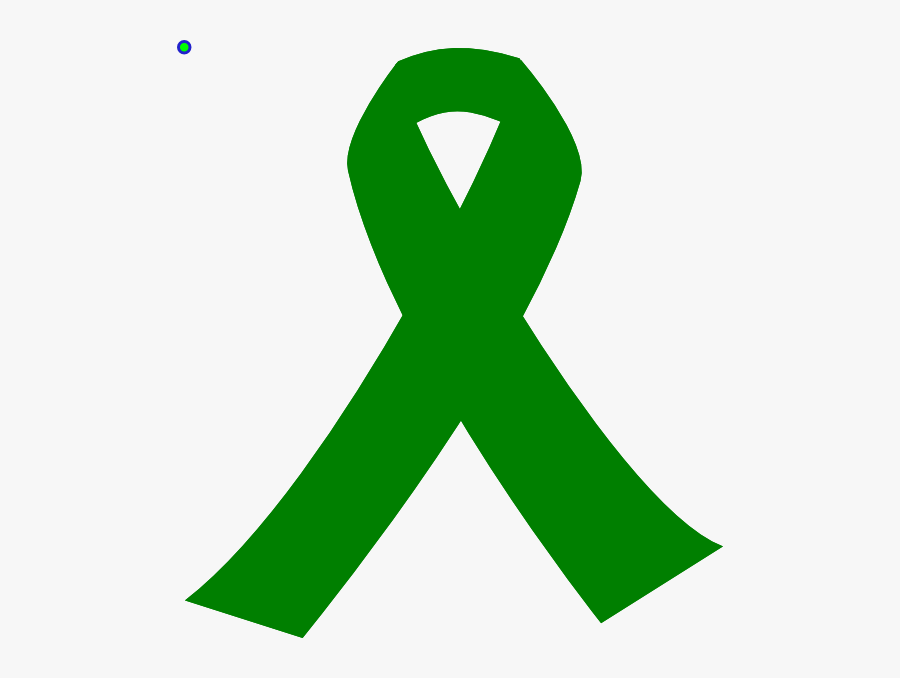 Awareness Ribbon Green Ribbon Liver Cancer Clip Art - Green Ribbon Liver Cancer, Transparent Clipart