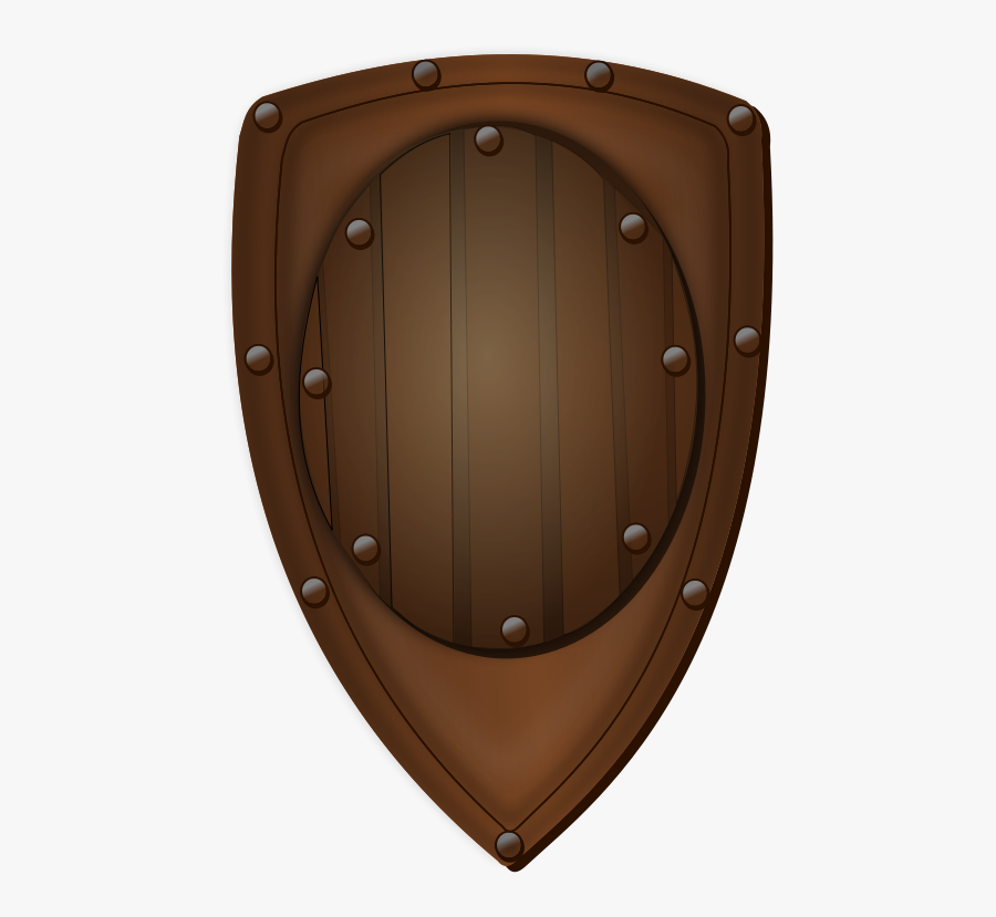 Shield Clip Art - Medieval Shield Cartoon Png, Transparent Clipart
