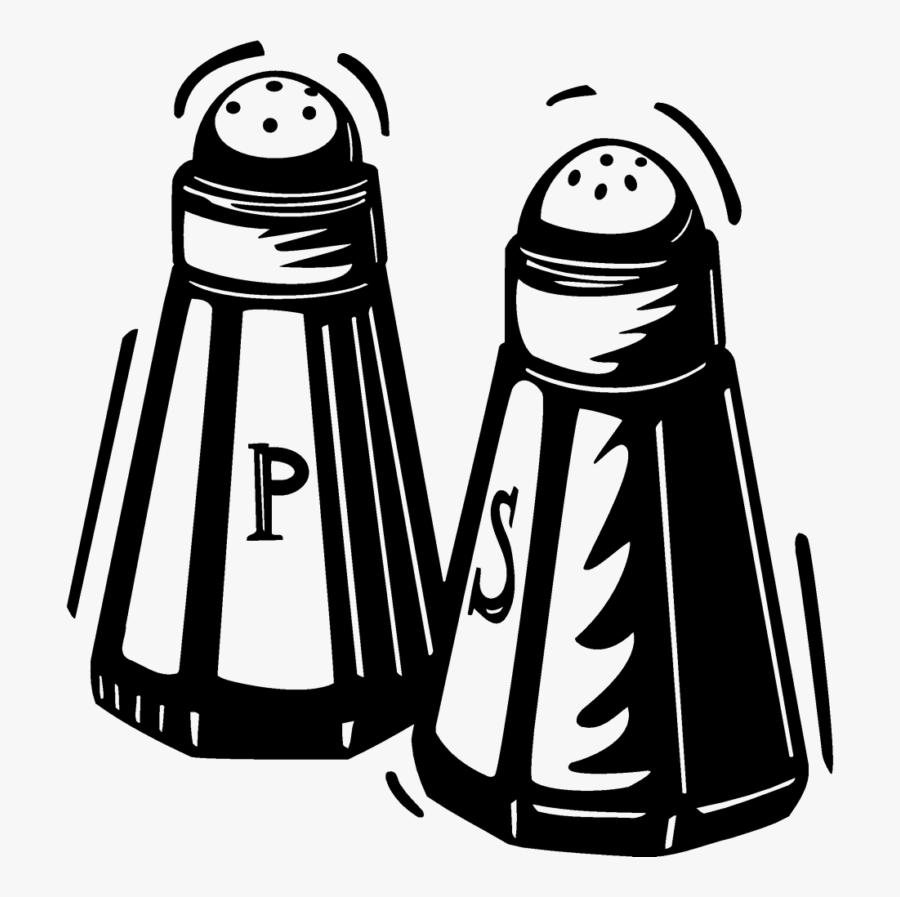 Clip Art Salt And Pepper Shaker Clipart - Salt And Pepper Shakers Clipart, Transparent Clipart