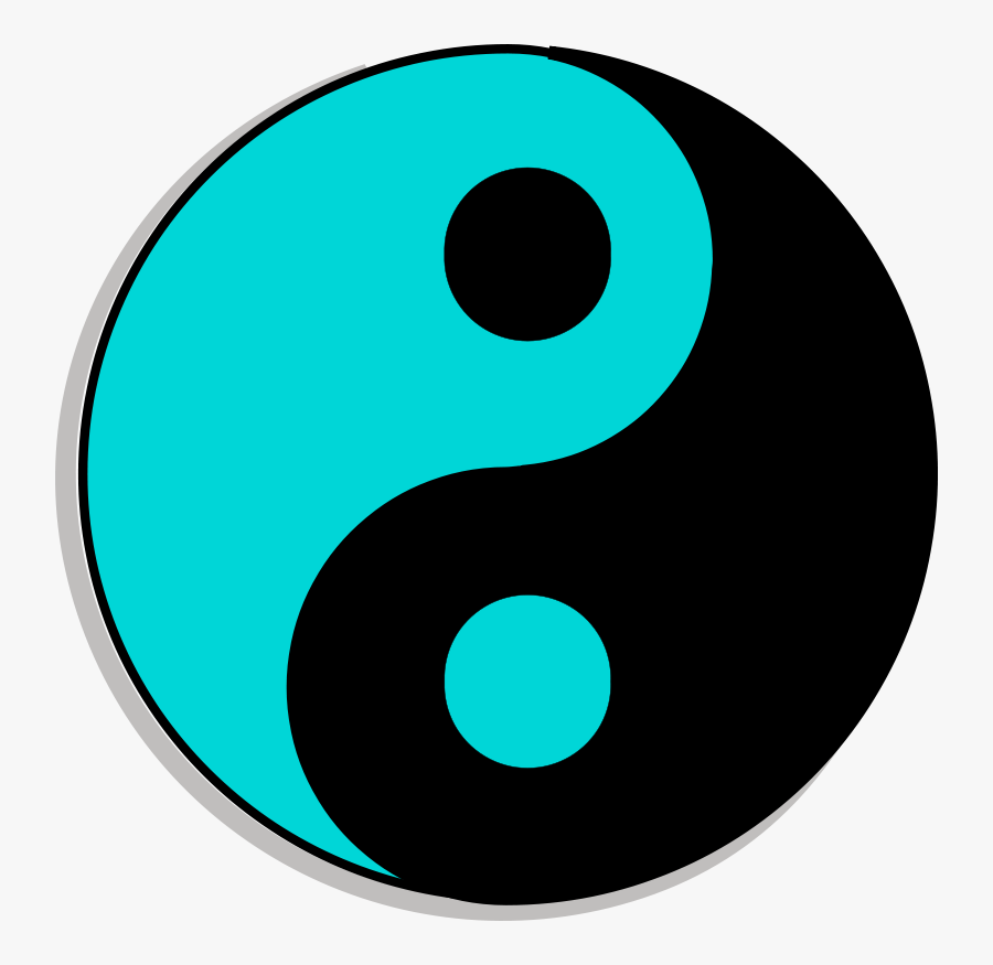 Ying Y Yang Colores, Transparent Clipart