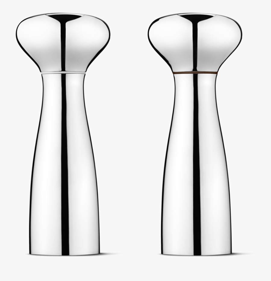 Alfredo Salt And Pepper, Stainless Steel - Georg Jensen Salt And Pepper Shakers, Transparent Clipart