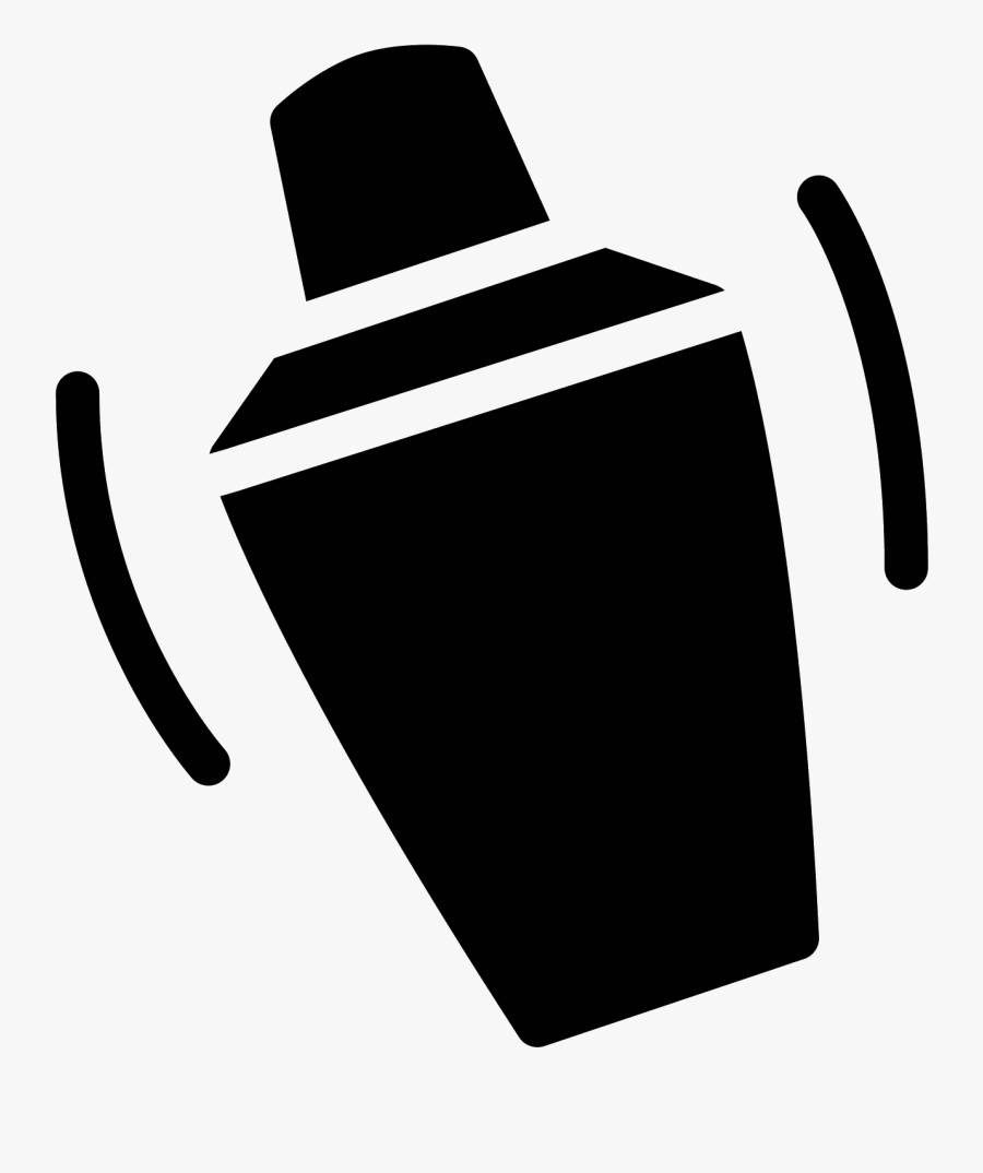 Cocktail Shaker Filled Icon - Cocktail Shaker Icon, Transparent Clipart