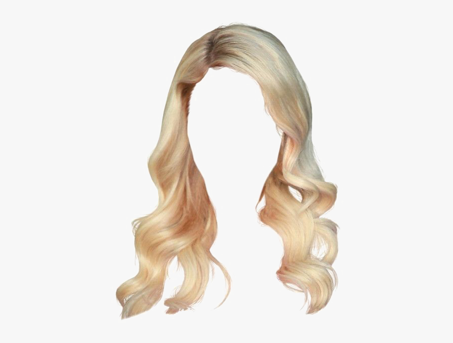 Blonde Png Clipart - Transparent Blonde Hair Wig, Transparent Clipart