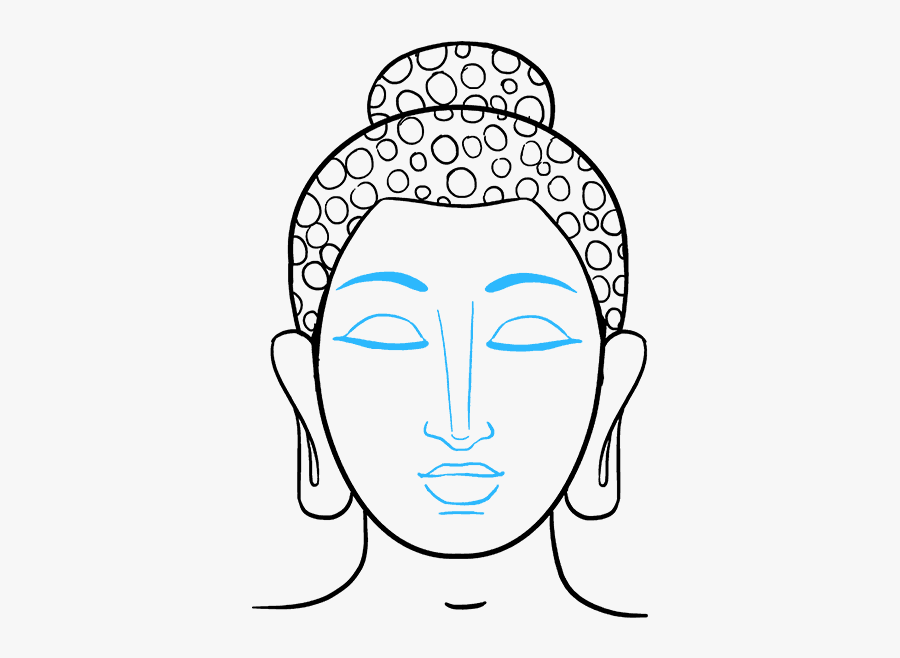 How To Draw Buddha - Draw Buddha, Transparent Clipart