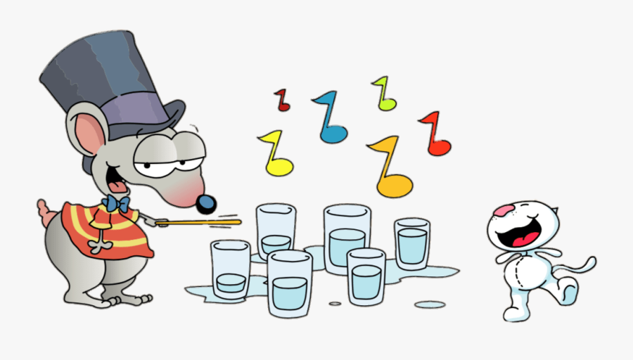 Toopy & Binoo"s Glass Orchestra - Cartoon, Transparent Clipart