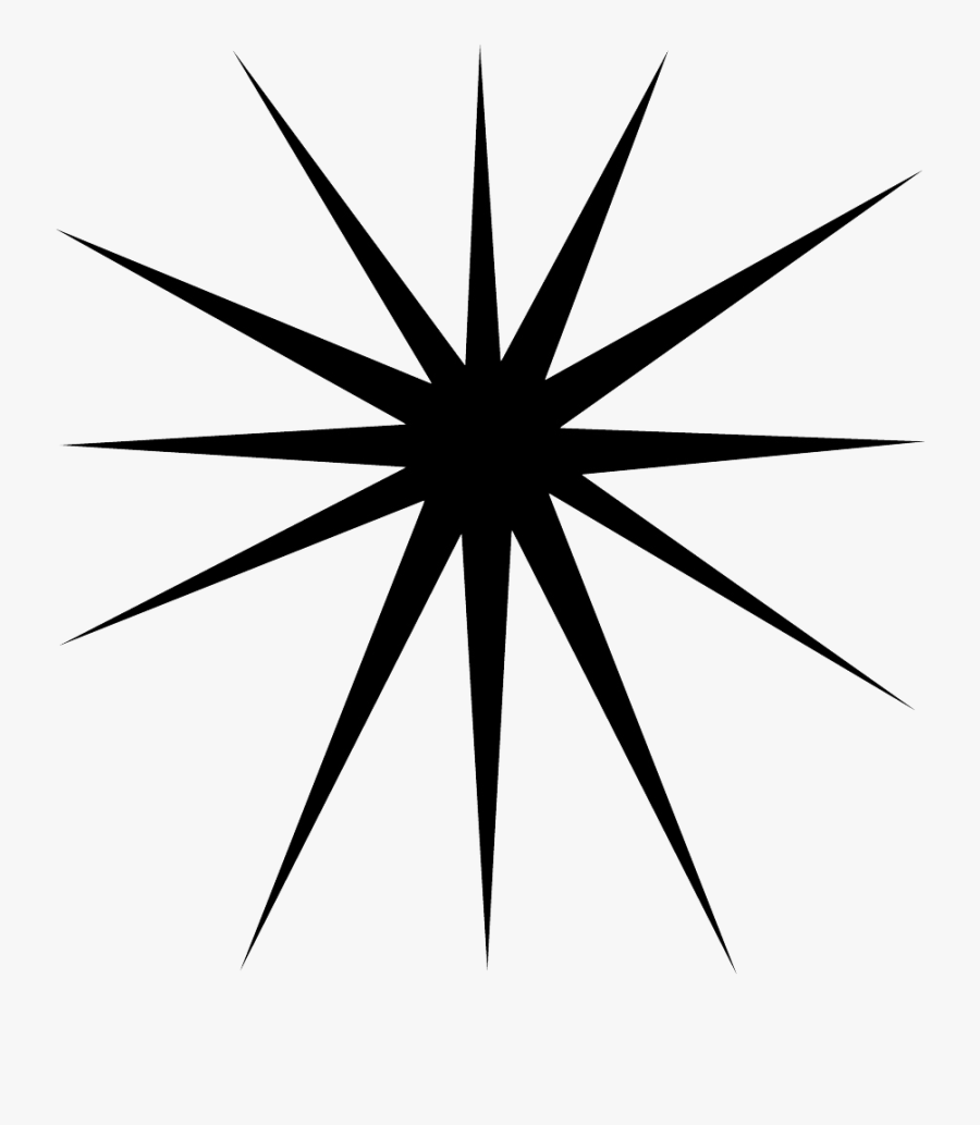 Clip Transparent Starburst Clipart Png - Goddard College Logo, Transparent Clipart
